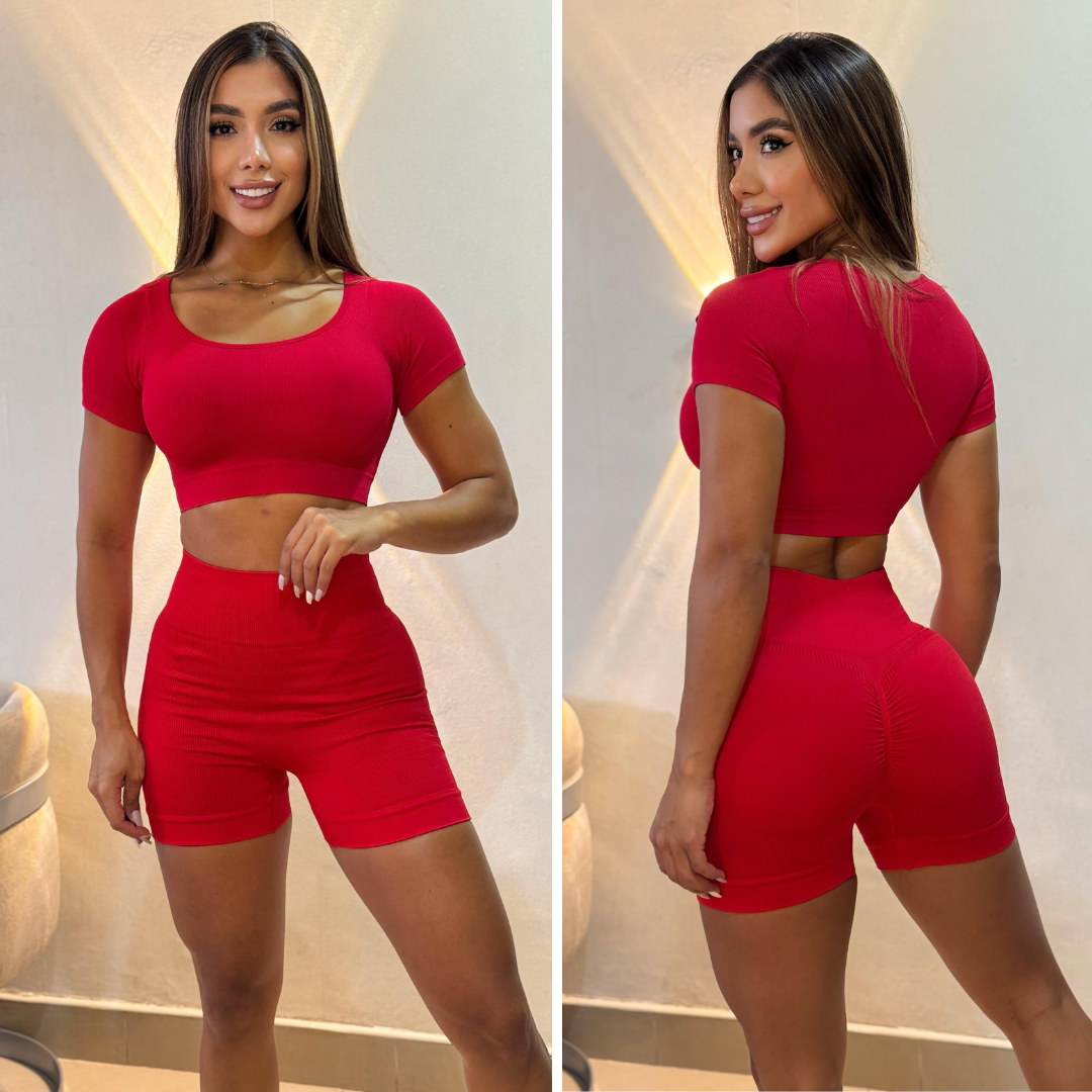 SET SHORT + BLUSA
