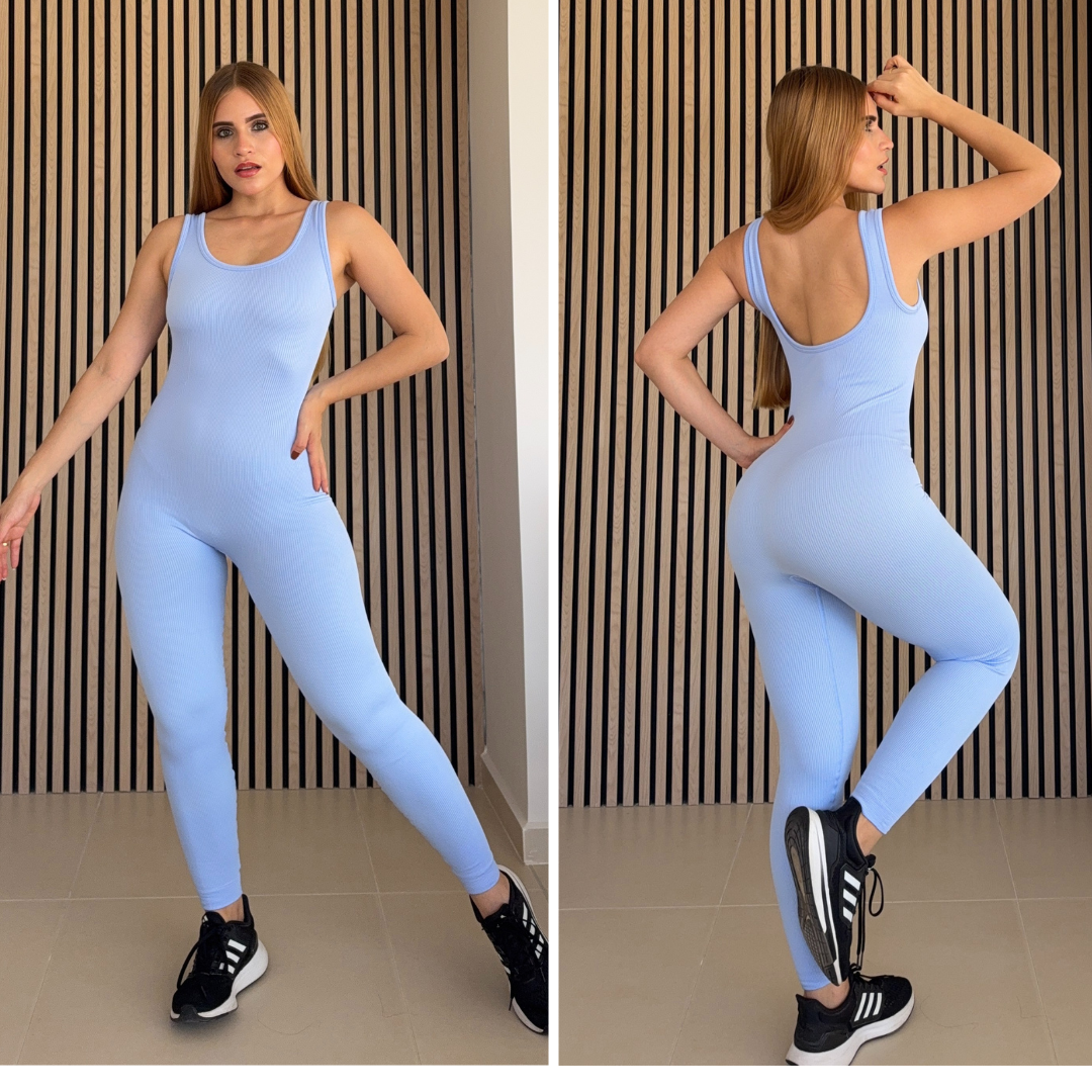 ENTERIZO SEAMLESS LARGO SIN PUSH UP