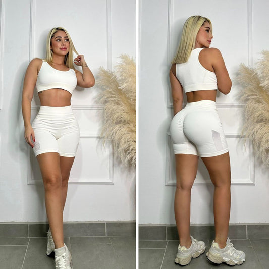SET SHORT + TOP BASICO