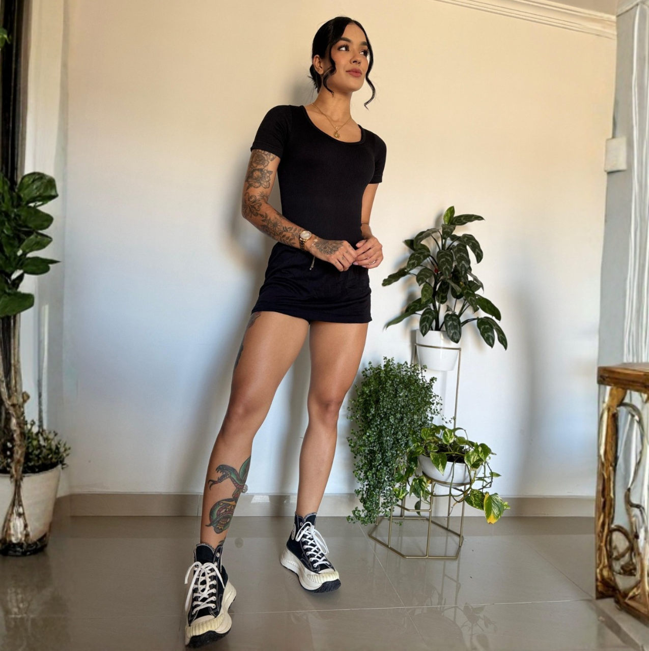 VESTIDO MANGA SEAMLESS