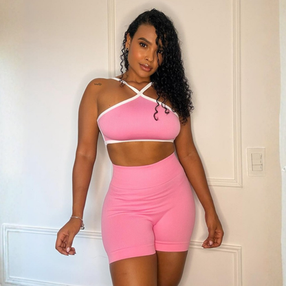 SET SHORT + TOP VELA