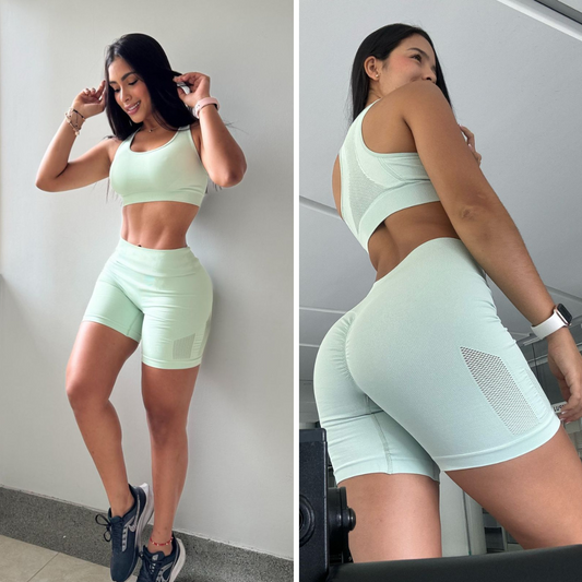 SET SHORT + TOP BASICO