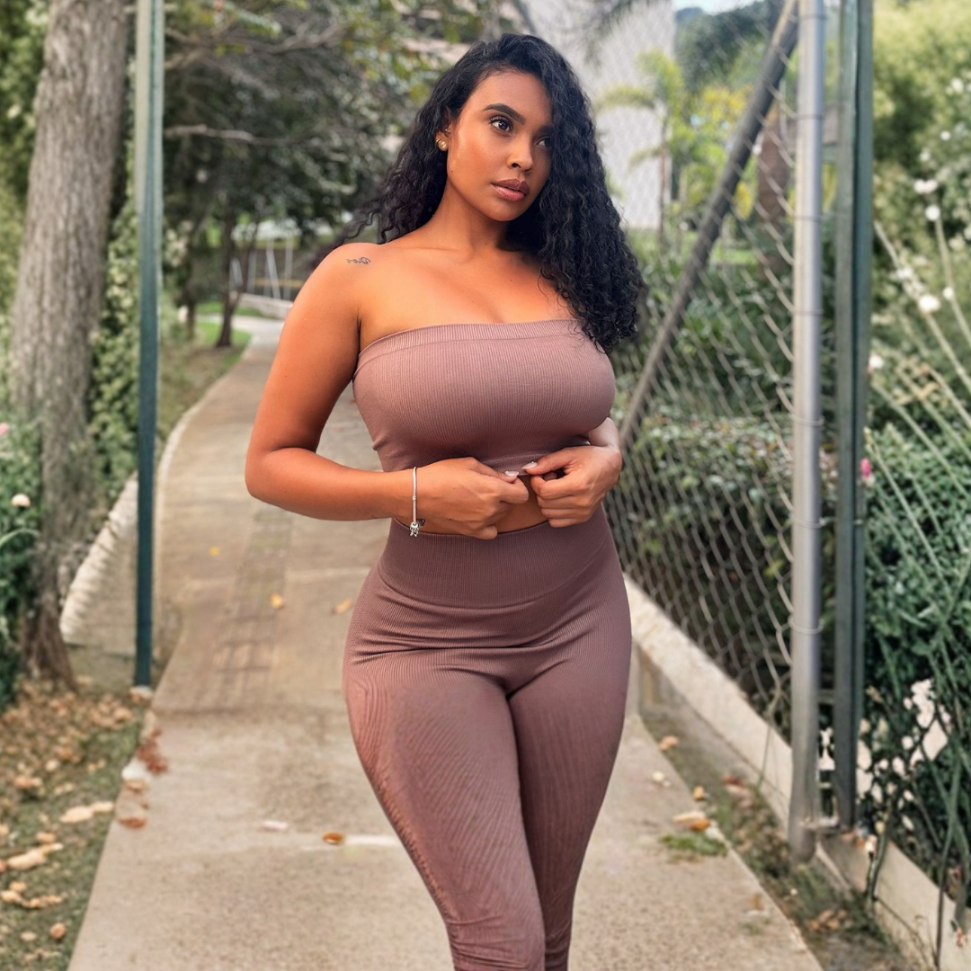 SET LEGGINS + TOP STRAPLE