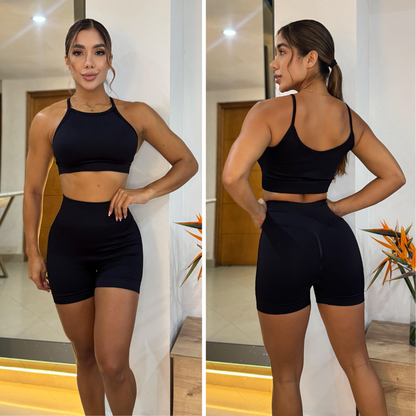 SET SHORT + TOP TIRAS