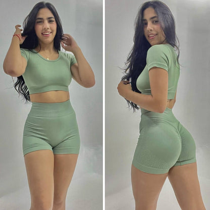SET SHORT + BLUSA