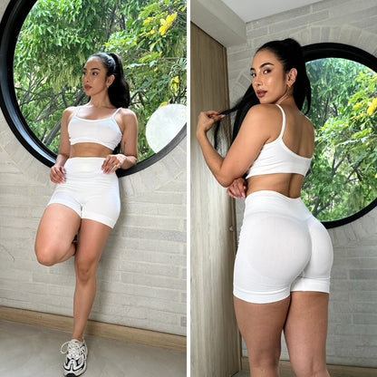 SET SHORT + TOP TIRAS