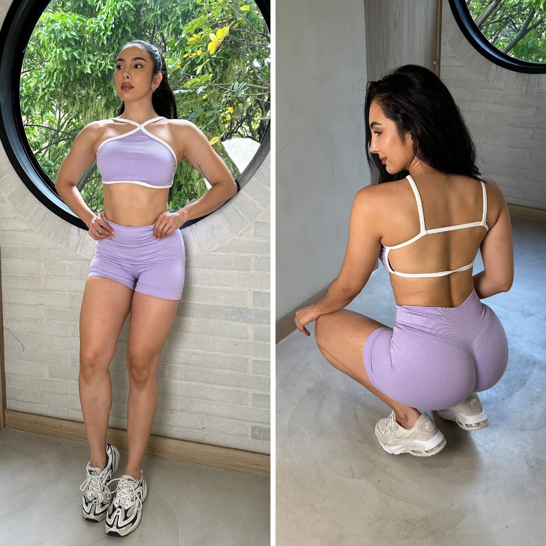 SET SHORT + TOP VELA