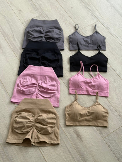 SET SHORT + TOP AURA