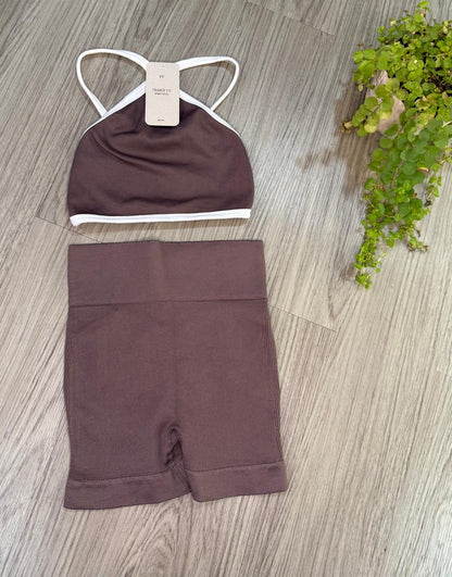 SET SHORT + TOP VELA